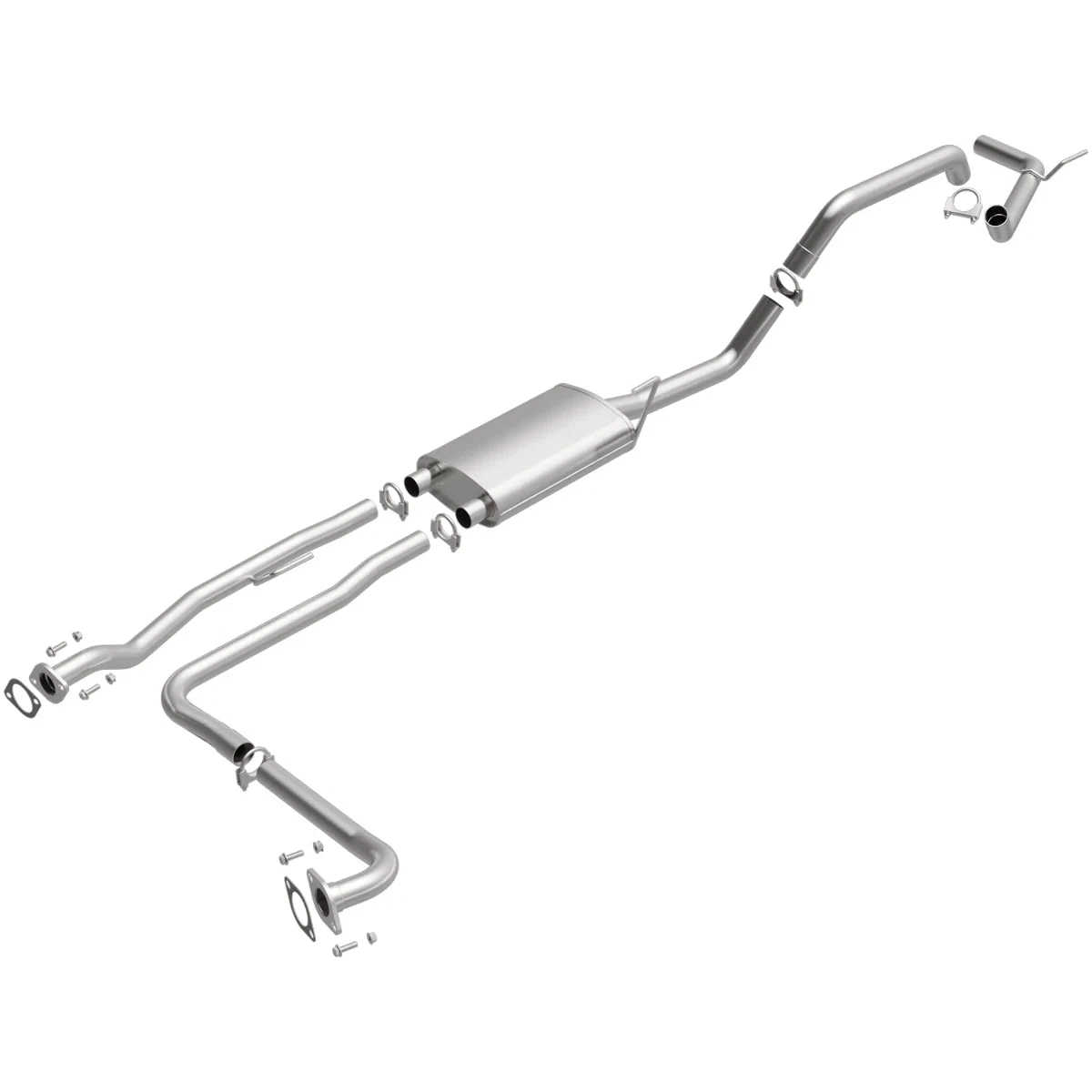 2012-2017 Nissan Direct-Fit Replacement Exhaust System 4.0L V6 106-0296